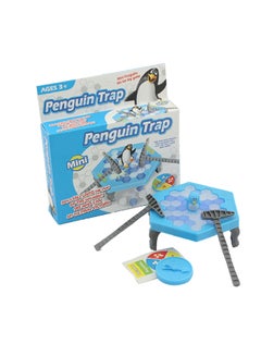 Buy Save Penguin Balance Ice Cubes Knock Breaking Puzzle Table Educational Game Toy 25.5x25.5x6cm in Saudi Arabia
