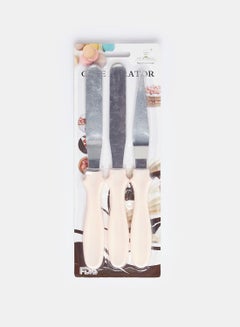 Buy Stainless Steel Cream Spatula Multicolour in Egypt