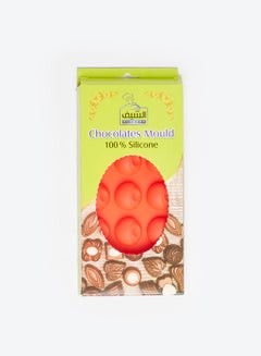 Buy Silicone Chocolates Mold Red 20cm in Egypt