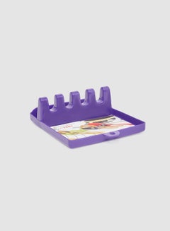 Buy Plastic Utensils Holder Purple 13cm in Egypt