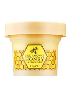 Buy Milk Hand Wax Honey Yellow 120grams in Saudi Arabia