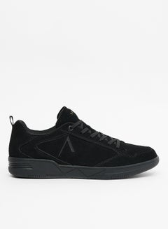 Buy Visuklass Suede Sneakers Black in UAE