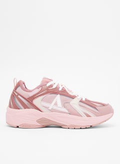 Buy Oserra Suede Sneakers Pink in UAE
