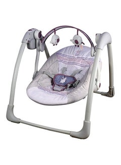Buy Deluxe Portable Baby Swing With The Five-point Seat Belt and Removable Arc, Toys in Saudi Arabia