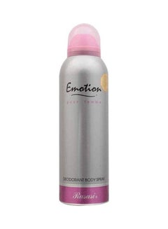 Buy Emotion Pour Femme Deodorant Body Spray Grey 200ml in UAE