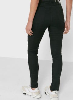 Buy High Waist Jeans For Women Black in UAE