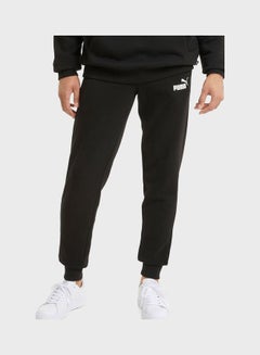 Buy Essential Slim Sweatpants Black in UAE