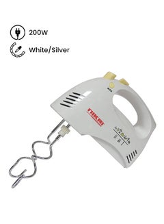 Buy Hand Mixer 200W 200.0 W NH481U White/Silver in UAE