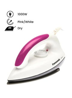 Buy Dry Iron 1000W 1000.0 W NI-317T Pink/White in UAE