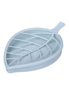 Buy Leaf Plastic Soap Dish Blue in Egypt