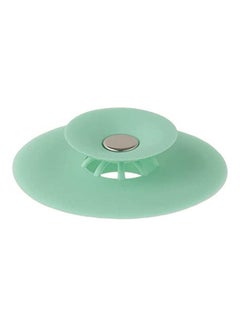 اشتري Silicone Bathtub Drain Stopper And Strainer Mint Green في مصر