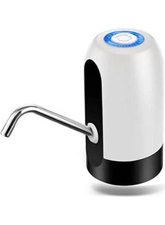 Buy Rechargable Wireless Auto Electric Gallon Bottled Drinking Water Pump Dispenser Switch White in Egypt