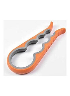 Buy Jar Opener  Easy Grip Bottle Opener Twist Off Lid Quick Opening Orange in Saudi Arabia