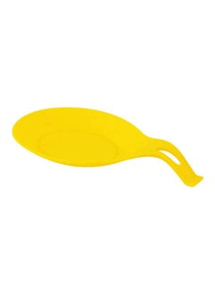 Buy Silicone Spoon Holder Yellow in Egypt
