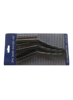 اشتري Gas Cooker Cleaning Brush Set 3 Pcs Black في مصر