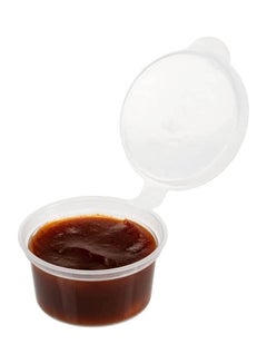 اشتري Durable Disposable Plastic Sauce Containers For Samples (20Cups,) Clear 5مل في مصر