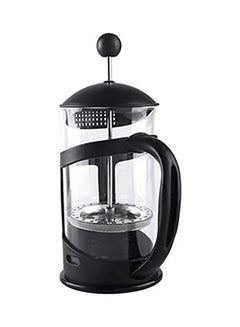 اشتري Coffee Plunger - Coffee Maker Stainless Steel French Press With Filter Black 350ml في مصر