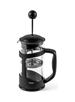 اشتري Coffee Plunger - Coffee Maker Stainless Steel French Press With Filter Black 350مل في مصر