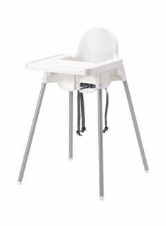 Buy Multi-Functional Baby Feeding High Chair With Safety Belt And Dining Tray in Saudi Arabia
