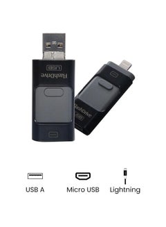 Buy 3-In-1 OTG Flash Drive 256.0 GB in Saudi Arabia