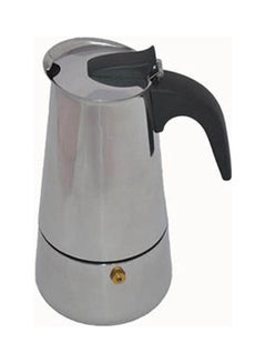 Buy Espresso Coffee Maker 4 Cup Silver in Egypt