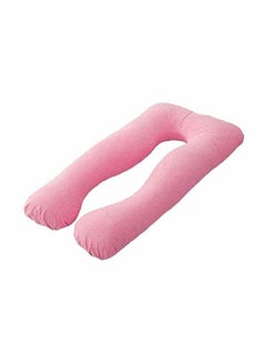 اشتري Cotton Maternity Pillow Cotton Pink 120x80 centimeter في السعودية