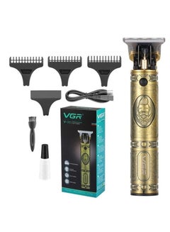 Buy V-085 Professional Hair Trimmer - Gold in UAE