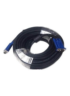 Buy Vga Monitor Cable For Pc And Projecto Black in Egypt