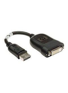 اشتري Display Port To Dvi Converter Black في مصر