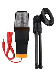 اشتري Condenser Microphone Audio Microphone Studio Sound Shock Mount SF666 Black في مصر