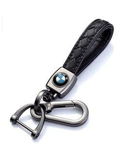 Buy Genuine Leather Car Logo Keychain For Bmw Car in UAE