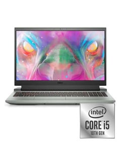 Buy inspiron 5510-G15-E001 Laptop 15.6 Inch FHD  Intel Core  i5 10200H 8GB Ram 512GB SSD 4GB NVIDIA GeForce GTX 1650 - DOS English/Arabic Grey in Egypt