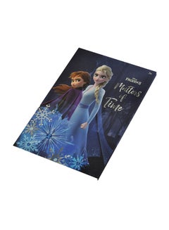 Buy Frozen Notebook A4 ARB Blue/Multicolor in Saudi Arabia