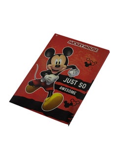 Buy Mickey Notebook A4 ARB Red/Multicolour in UAE