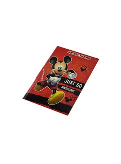 Buy Mickey Notebook A5 ENG Red/Multicolour in UAE