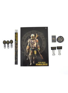 Buy Starwars Stationery Set 10Pcs Black in Saudi Arabia