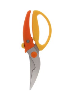 Buy Stainless Steel Chicken Scissors Orange-Yellow in Egypt