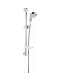 Buy Relexa Rustic 100 Shower Rail Set 5 Sprays 27141 Silver in Egypt