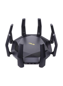 اشتري RT AX89X, 12 Stream AX6000 Dual Band Wi Fi 6 Router Black في السعودية