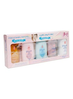 Buy Pack Of 5 Indescribable Moment New Baby Grooming Essential Kit Gift Box in UAE