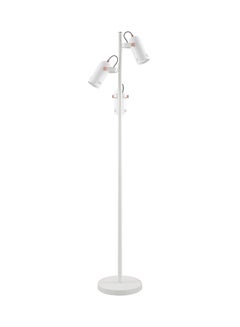 Buy Modern Design Floor Lamp Unique Luxury Quality Material For The Perfect Stylish Home HN3155 Matt White/Red Copper in UAE