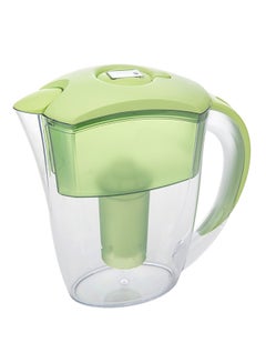 Buy Water Pitcher - Jug With Filter - For Pure And Safe Drinking Water - Water Bottle - 2 Liter Water Bottle - Green Green 25.5 x 9.5 x 27cm in Saudi Arabia