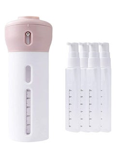 Buy Travel Bottles Travel Liquid Lotion Container Dispenser 4-In-1 White in Egypt