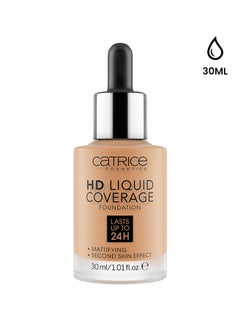 Buy Hd Liquid Coverage Foundation 30 Ml 046 Camel Beige in UAE