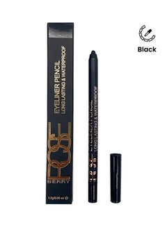 Buy Long Lasting And Waterproof Eyeliner Pencil Black in Egypt
