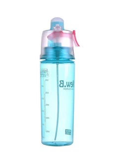 اشتري Spray Water Bottle For Sports And School Blue 600ml في مصر