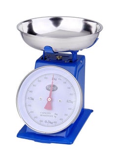 اشتري More M Sck10 Mechanical Kitchen Scale With Stainless Steel Bowl 10 Kg Multicolour في مصر