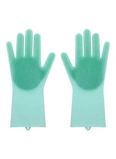 اشتري Waterproof Gloves Kitchen Cleaning Gloves Multicolour في مصر