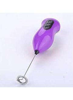 Buy Portable Mini Handy Coffee Mixer Purple in UAE