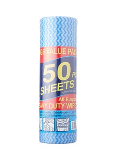 اشتري Multi Use Oil Roll Tissue Paper Blue في مصر